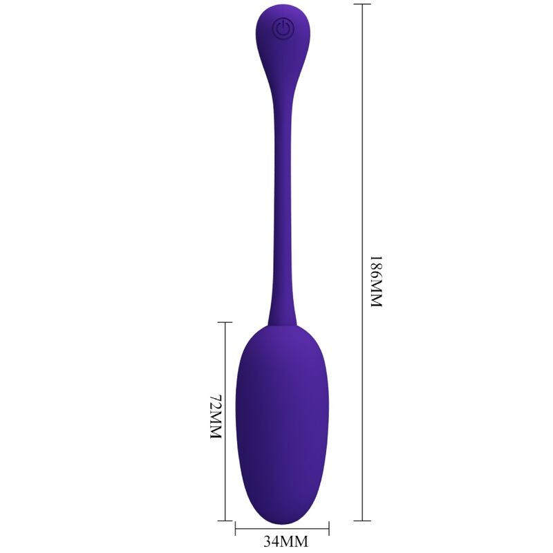 PRETTY LOVE - KNUCKER PURPLE WIEDERAUFLADBARES VIBRATIONS-EI – Erotik-Zubehör Bild 9
