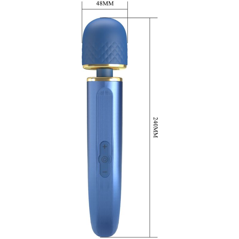 PRETTY LOVE Massager Blau – 7 Vibrationsmodi, 5 Geschwindigkeiten & USB Wiederaufladbar – Massager Vibrator Bild 12