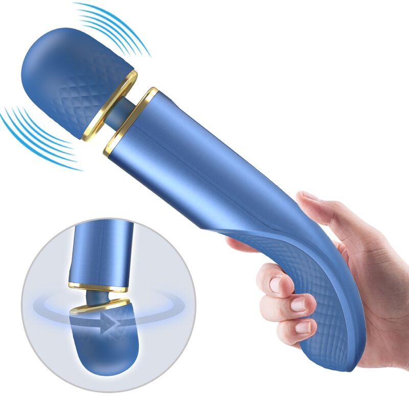 PRETTY LOVE Massager Blau – 7 Vibrationsmodi, 5 Geschwindigkeiten & USB Wiederaufladbar – Massager Vibrator Bild 10