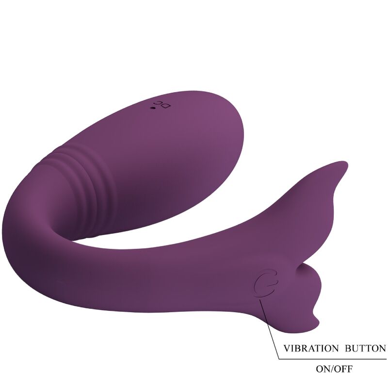 PRETTY LOVE - JAYLEEN VIBRATOR MIT APP-FERNBEDIENUNG LILA – Vibrator Bild 8