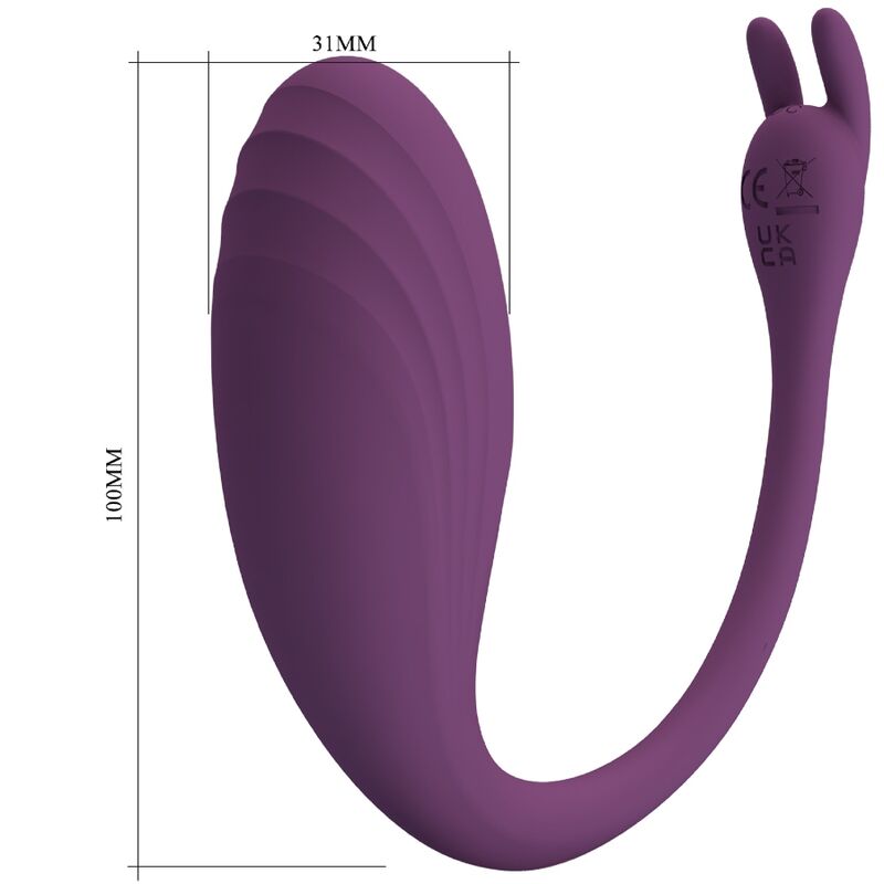 PRETTY LOVE - CATALINA VIBRATOR APP FERNBEDIENUNG LILA – Vibrator Bild 11