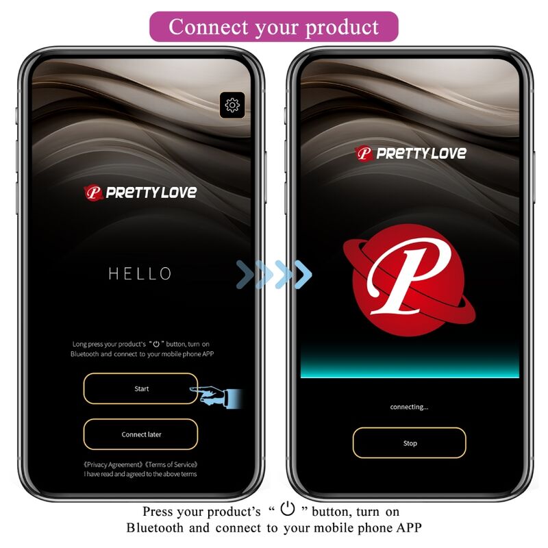 PRETTY LOVE - CATALINA VIBRATOR APP FERNBEDIENUNG LILA – Vibrator Bild 28
