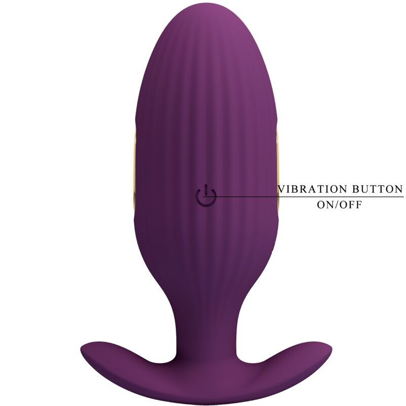 PRETTY LOVE - JEFFERSON APP-GESTEUERTER ANALSTECKER LILA – Anal-Toy Bild 12