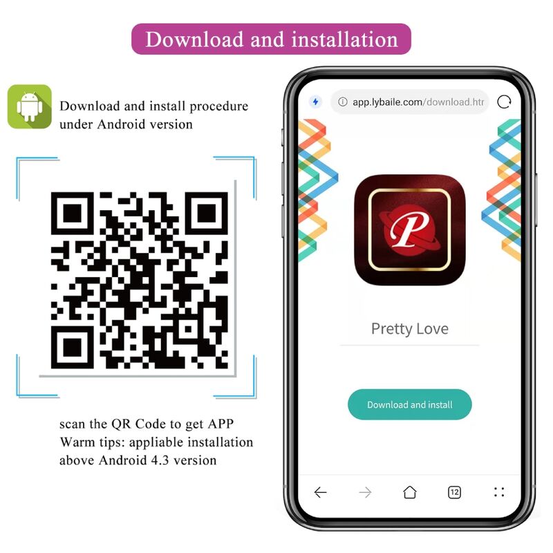 PRETTY LOVE - JEFFERSON APP-GESTEUERTER ANALSTECKER LILA – Anal-Toy Bild 19