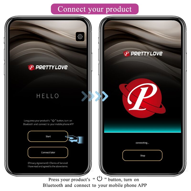 PRETTY LOVE - JEFFERSON APP-GESTEUERTER ANALSTECKER LILA – Anal-Toy Bild 31