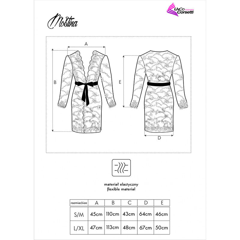 LIVCO CORSETTI FASHION - MOSTINA LC 90641 KLEID G KLEID SCHWARZ hochwertige Produktabbildung