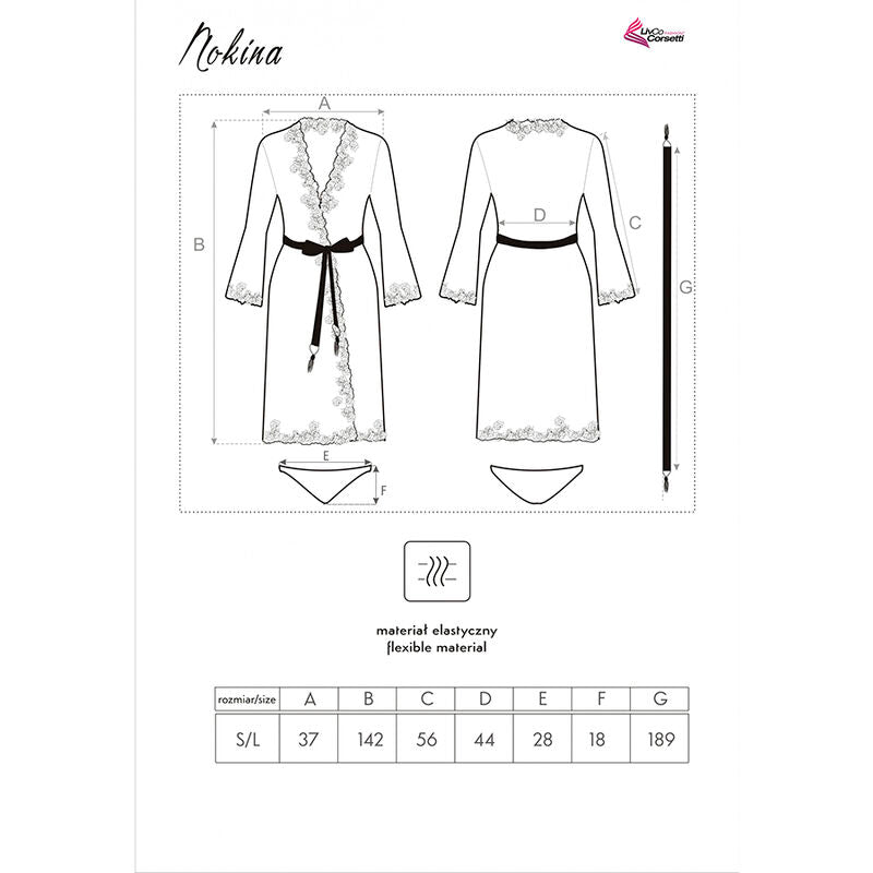 LIVCO CORSETTI FASHION - NOKINA LC XG055 KLEID + HÖSCHE SCHWARZ EINE GRÖSSE hochwertige Produktabbildung