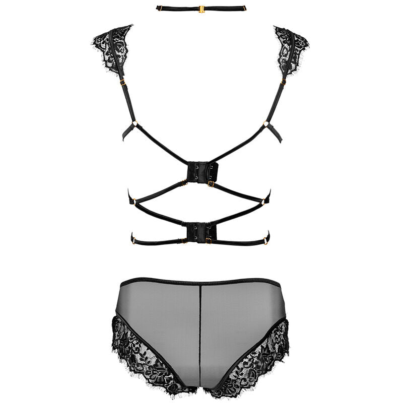 LIVCO CORSETTI FASHION - PALMENOM LC 90614 BH + HÖSCHEN SCHWARZ für sinnliche Momente