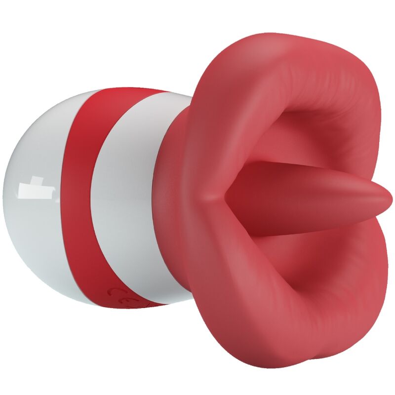 PRETTY LOVE - MINA ZUNGENSTIMULATOR HELLROT – Vibrator Bild 8