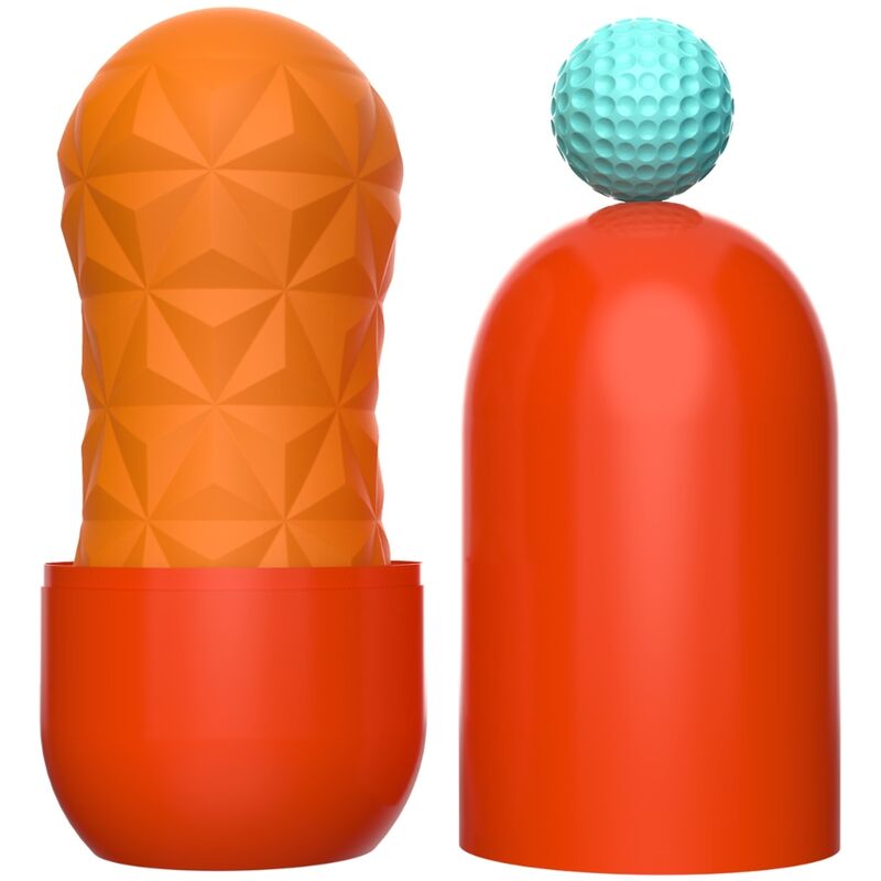 PRETTY LOVE - VICTORIA CHENEY MASTURBATOR ORANGE – Masturbator Bild 4