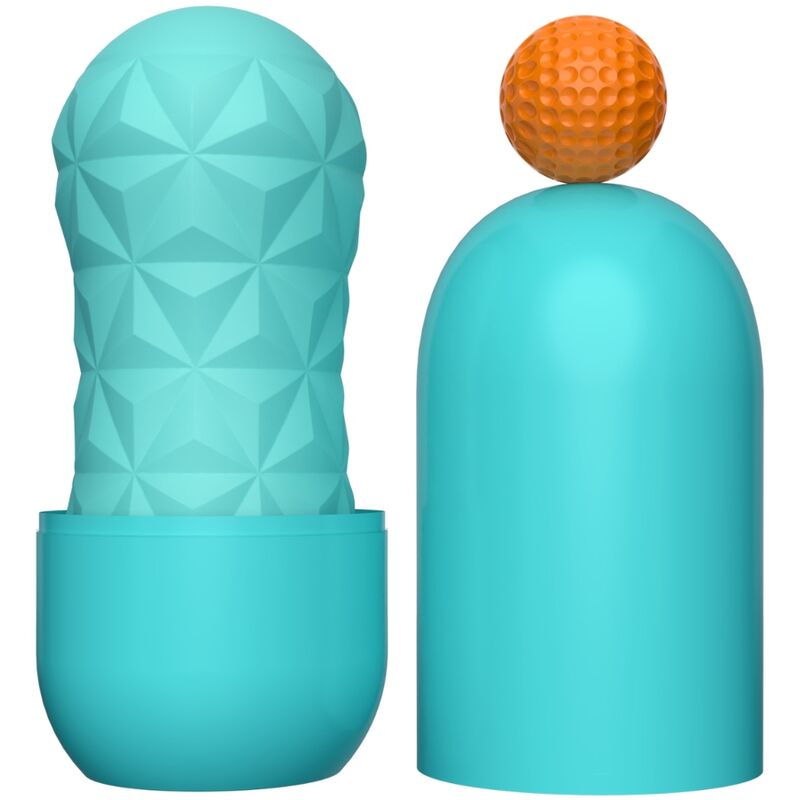 PRETTY LOVE - VICTORIA CASPAR MASTURBATOR AQUA GREEN Masturbator diskret online kaufen