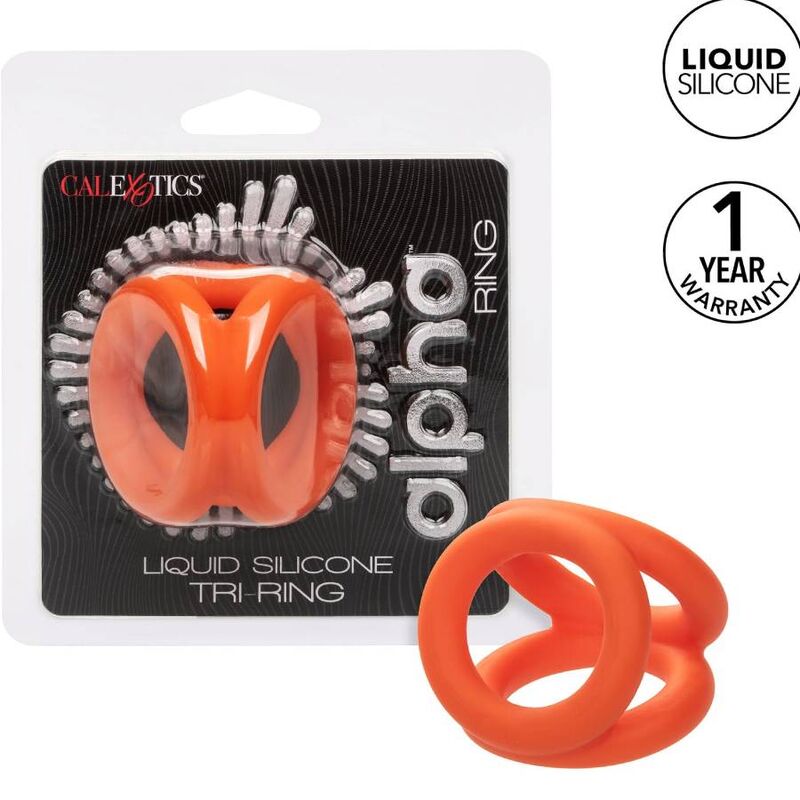 CALEXOTICS - ALPHA TRI-RING ORANGE – CALEXOTICS - ALPHA TRI-RING ORANGE Bild 2