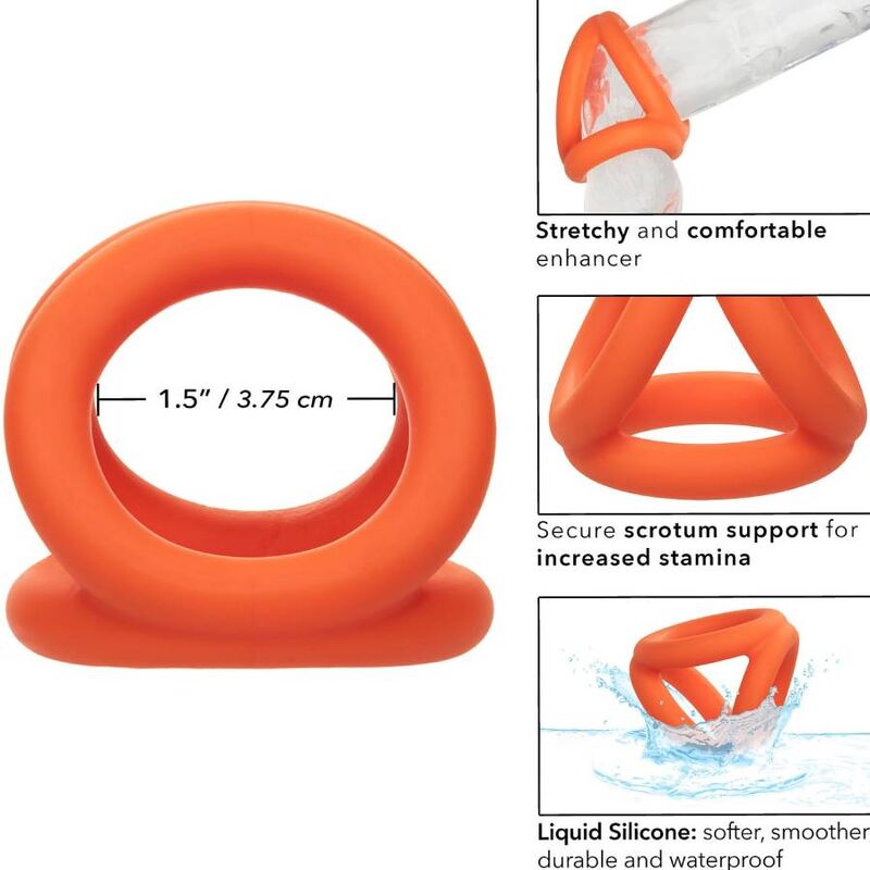 CALEXOTICS - ALPHA TRI-RING ORANGE – CALEXOTICS - ALPHA TRI-RING ORANGE Bild 21