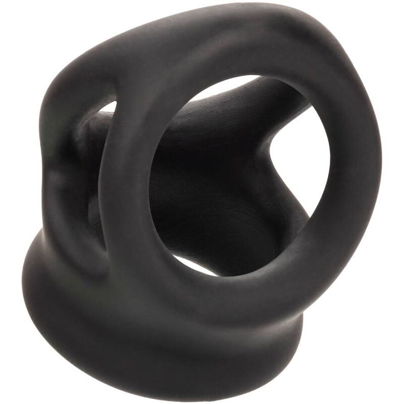 CALEXOTICS - ALPHA DUAL CAGE RING SCHWARZ – Keuschheitskäfig Bild 13
