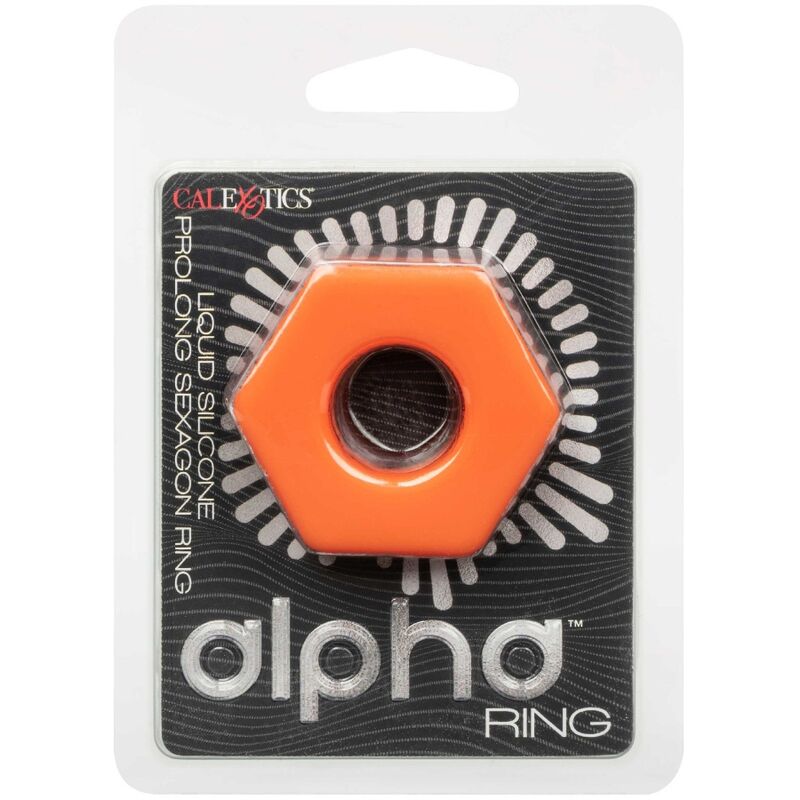 CALEXOTICS - ALPHA PROLONG SEXAGON RING ORANGE – TICS - ALPHA PROLONG SEXAGON RING ORANGE Bild 4