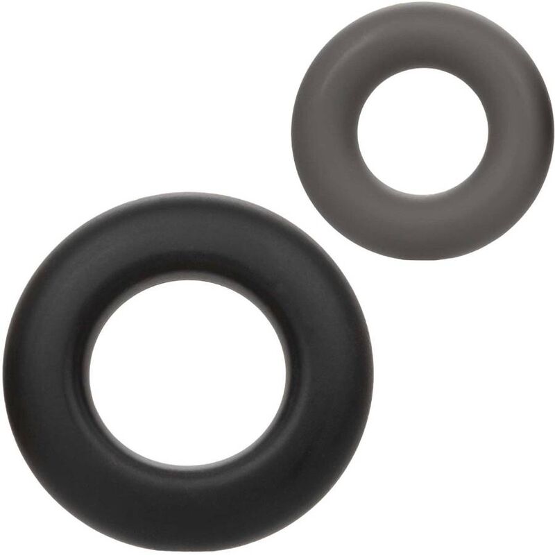 CALEXOTICS - ALPHA PROLONG SET MIT 2 RINGEN GRAU – Set Bild 5