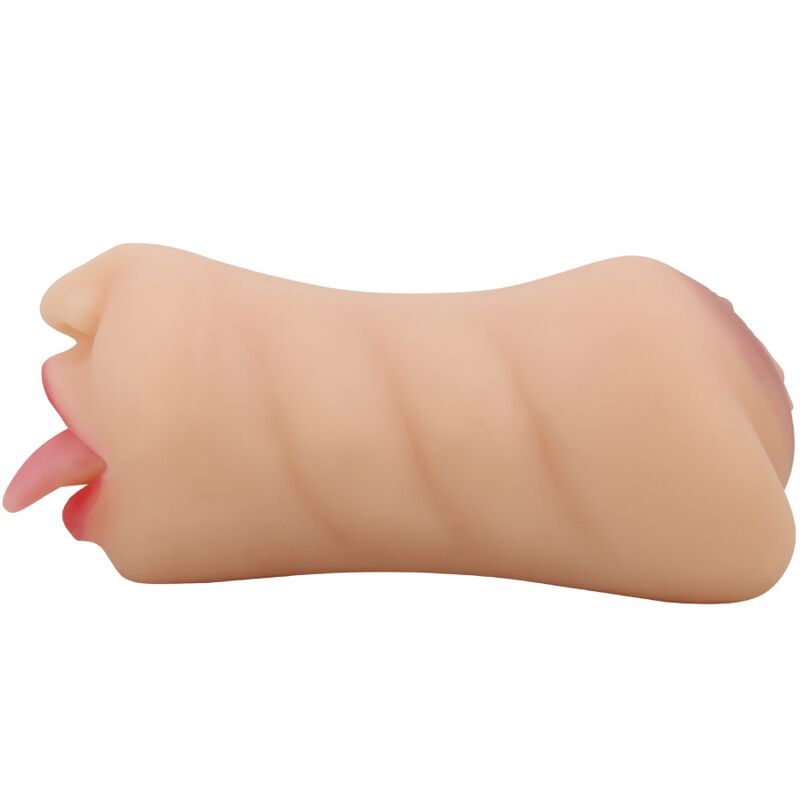 CRAZY BULL - SARAH VAGINAFÖRMIGER MASTUBADOR MIT DOPPELTEM EINGANG – Masturbator Bild 5