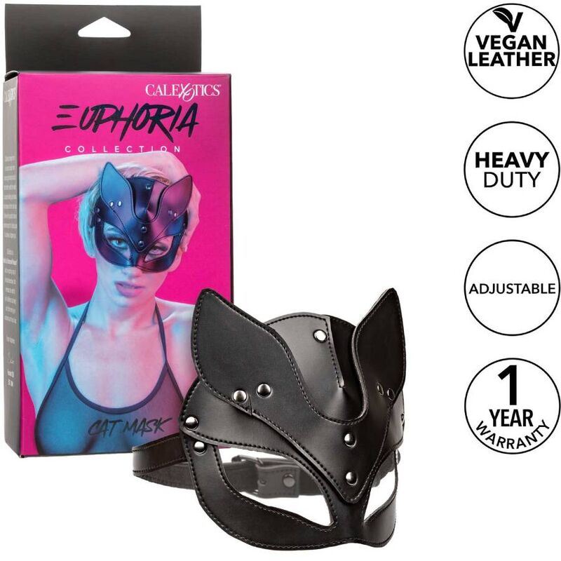 Katzenmaske Euphoria – Fetisch, BDSM & Verführung | Secret Pulse – BDSM-Zubehör Bild 3