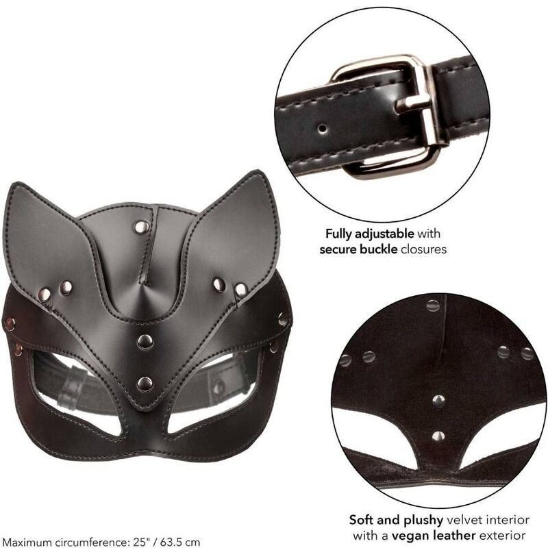 Katzenmaske Euphoria – Fetisch, BDSM & Verführung | Secret Pulse – BDSM-Zubehör Bild 15