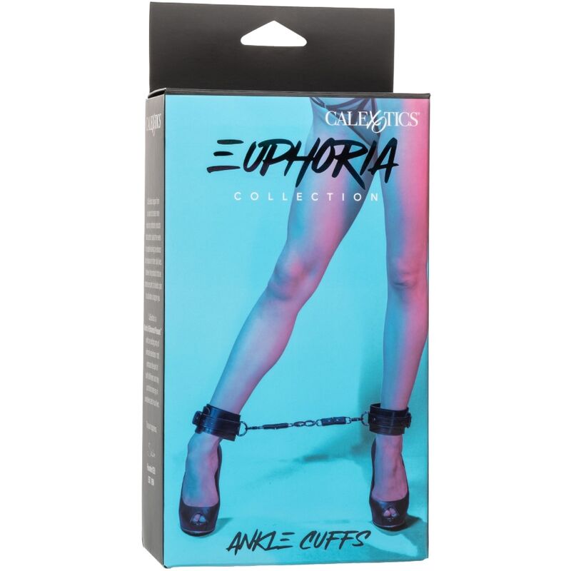 CalExotics Euphoria Knöchel-Manschetten – Verstellbar, Veganleder, BDSM Zubehör – BDSM-Zubehör Bild 5
