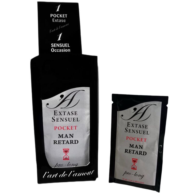 EXTASE SENSUAL - MALE RETARDANT POCKET 10 ML – Verzögerungsprodukt Bild 1