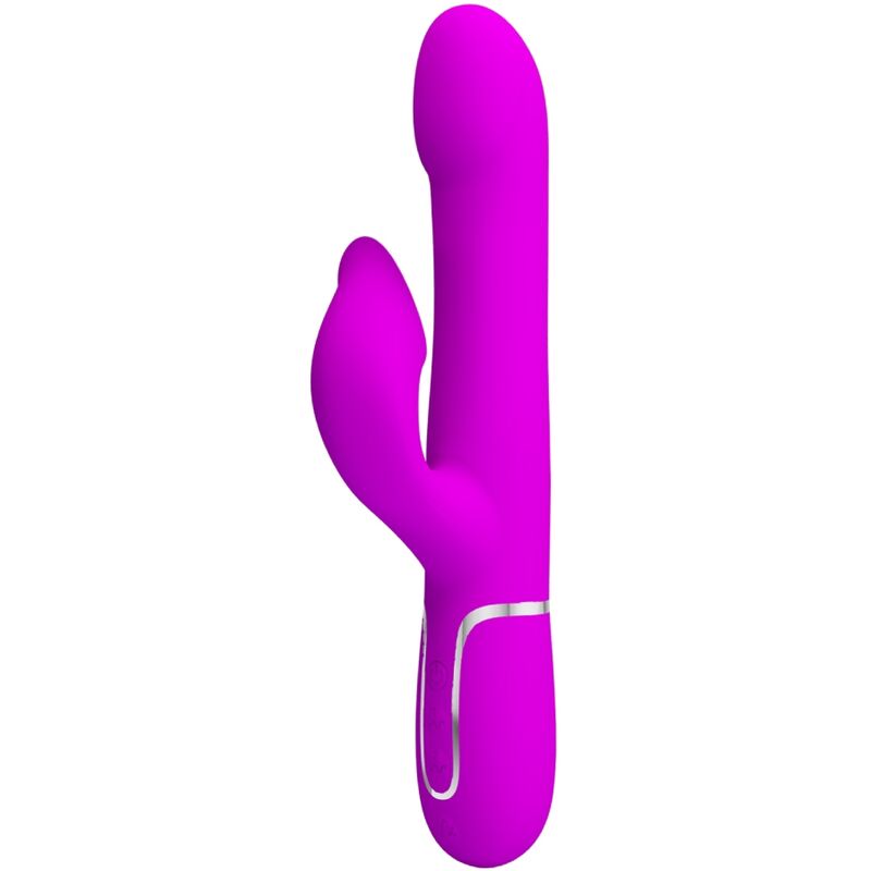 PRETTY LOVE - RABBIT VIBRATOR PERLEN VIOLET – Rabbit Vibrator Bild 1