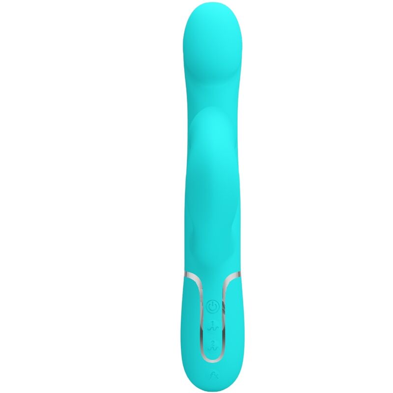 PRETTY LOVE - RABBIT VIBRATOR PEARLS AQUA GREEN – Rabbit Vibrator Bild 3