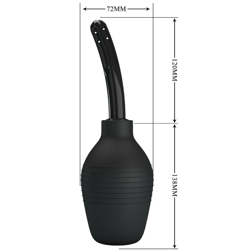 MR PLAY Anal-Dusche BLKC Super Power Schwarz – Sauber & Sicher für Analspiele – Anal-Toy Bild 10