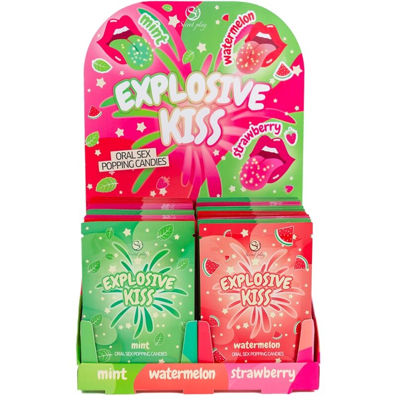 SECRET PLAY - EXPLOSIVES SÜSSIGKEITS-DISPLAY (48 EINHEITEN) – Erotik-Süßigkeit Bild 1