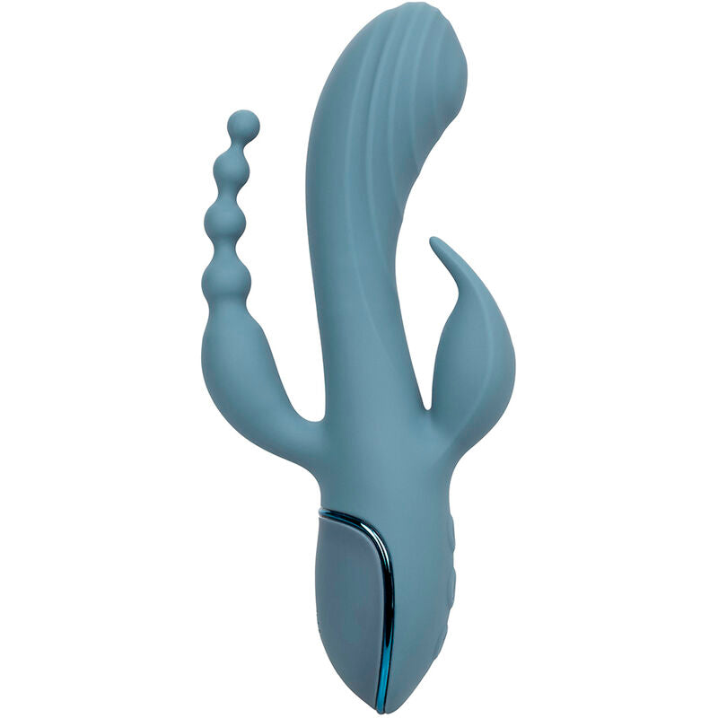 CALEXOTICS - VIBRATOR TRIPLE ECSTASY GRAU – Vibrator Bild 4