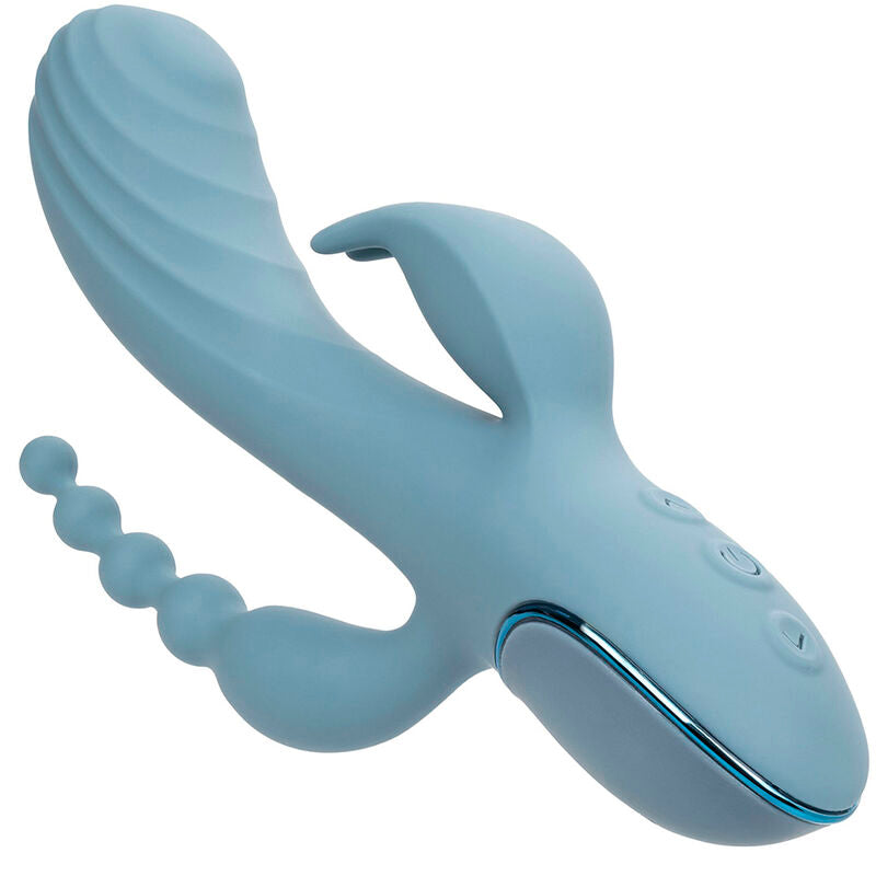 CALEXOTICS - VIBRATOR TRIPLE ECSTASY GRAU – Vibrator Bild 8