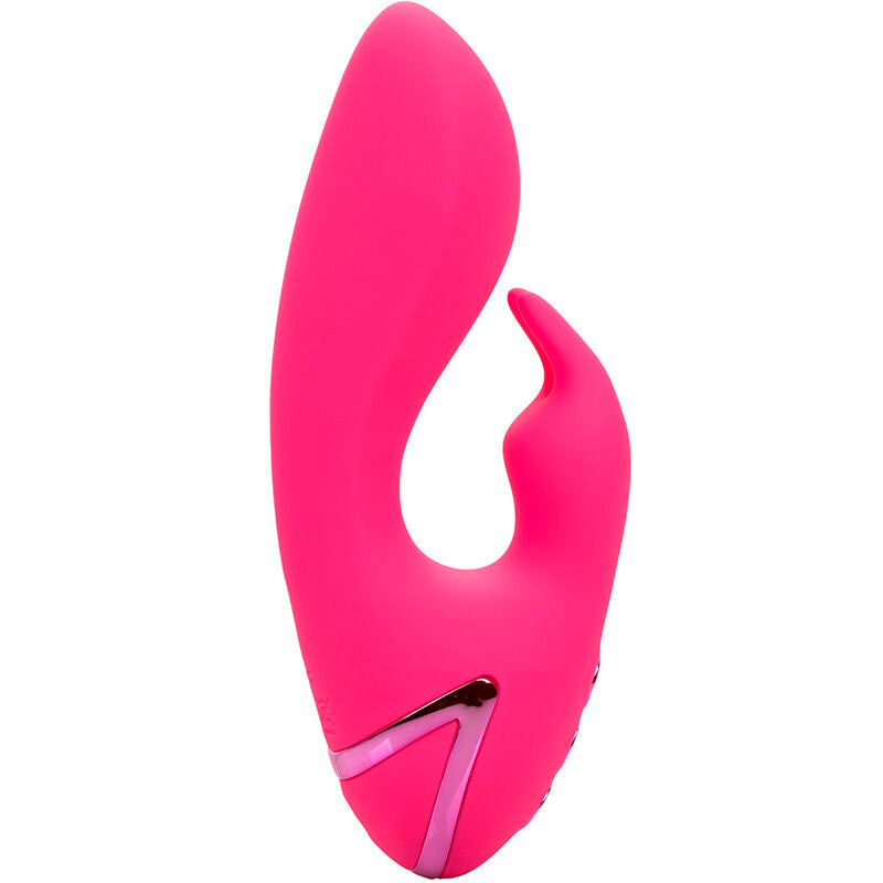 CalExotics So. Cal Sunshine Rabbit Vibrator Fuchsia – 10 Vibrationsfunktionen, Doppelmotor, USB wiederaufladbar – Rabbit Vibrator Bild 7
