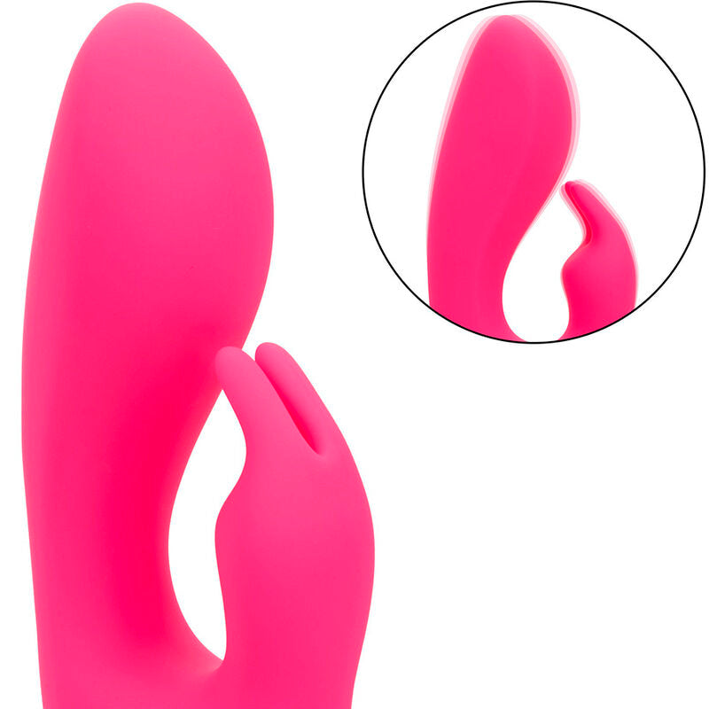 CalExotics So. Cal Sunshine Rabbit Vibrator Fuchsia – 10 Vibrationsfunktionen, Doppelmotor, USB wiederaufladbar – Rabbit Vibrator Bild 20