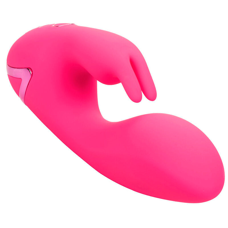 CalExotics So. Cal Sunshine Rabbit Vibrator Fuchsia – 10 Vibrationsfunktionen, Doppelmotor, USB wiederaufladbar – Rabbit Vibrator Bild 12