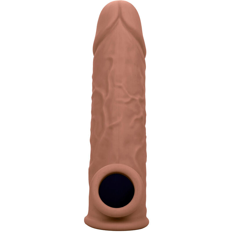 CALEXOTICS - PERFORMANCE MAXX LEBENSNAHE EXTENSION 7 BRAUNE HAUT – Penishülle Bild 10