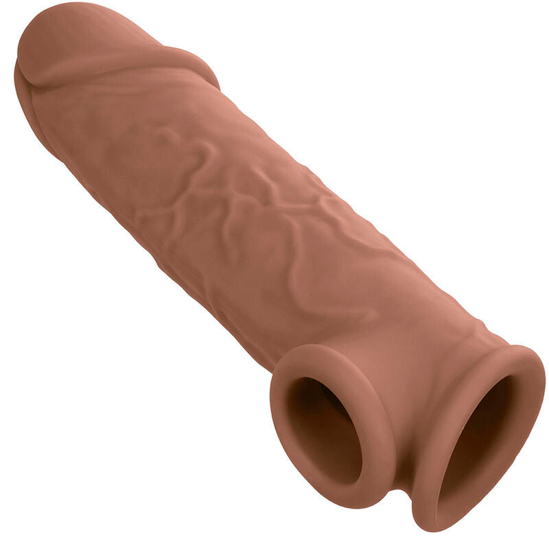 CALEXOTICS - PERFORMANCE MAXX LEBENSNAHE EXTENSION 7 BRAUNE HAUT – Penishülle Bild 1
