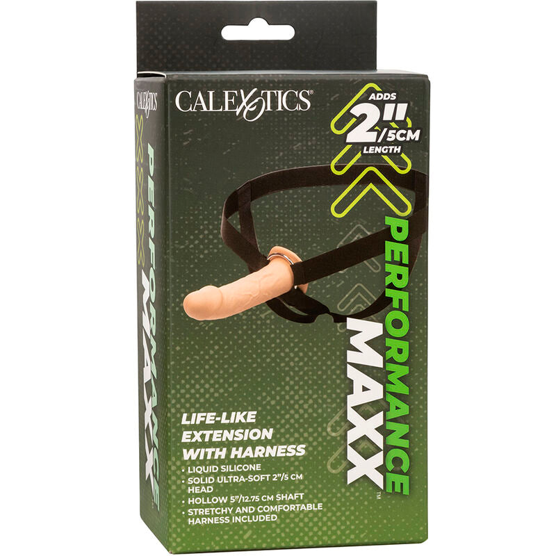 CALEXOTICS - PERFORMANCE MAXX LEBENSECHTE VERLNGERUNG MIT GURT, HELLE HAUT – Erotik-Zubehör Bild 26