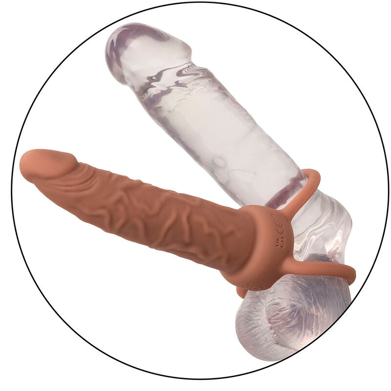 CALEXOTICS - PERFORMANCE MAXX WIEDERAUFLADBARER DUAL-PENETRATOR, BRAUN – Erotik-Zubehör Bild 19