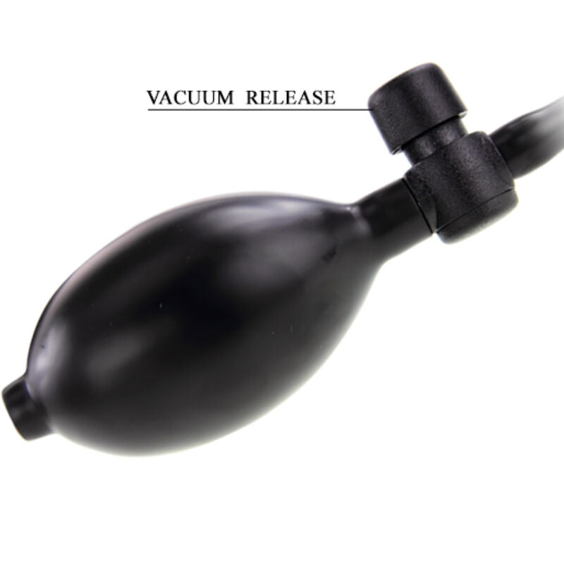 BAILE - AUFBLASBARER REALISTISCHER DILDO MIT SAUGNÄPFEN 15 CM hochwertiges Intimtoy