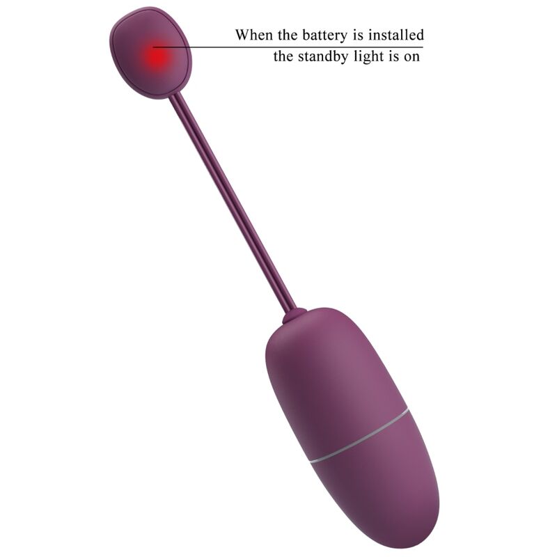 PRETTY LOVE - NYMPH VIBRIERENDES EI APP-GESTEUERT LILA – Vibrator Bild 11