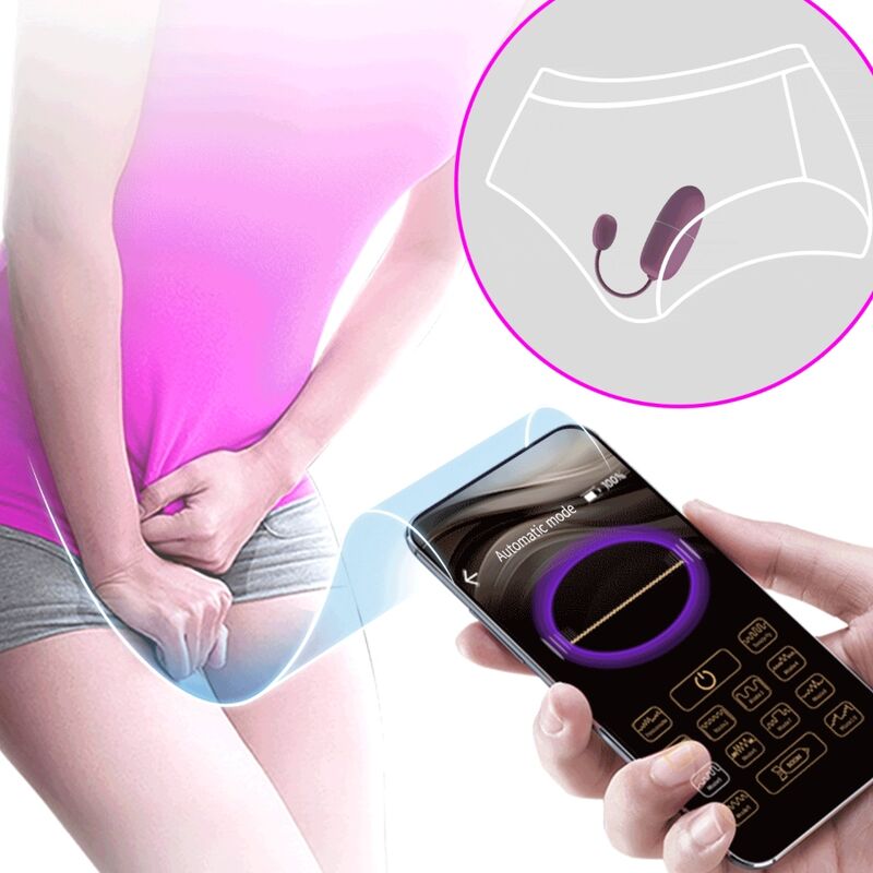 PRETTY LOVE - NYMPH VIBRIERENDES EI APP-GESTEUERT LILA – Vibrator Bild 18