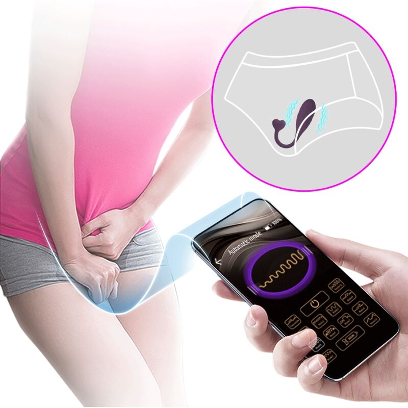 PRETTY LOVE - FISHERMAN APP-GESTEUERTES VIBRIERENDES EI LILA – Vibrator Bild 16