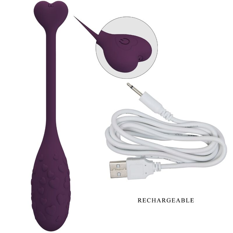 PRETTY LOVE - FISHERMAN APP-GESTEUERTES VIBRIERENDES EI LILA – Vibrator Bild 13