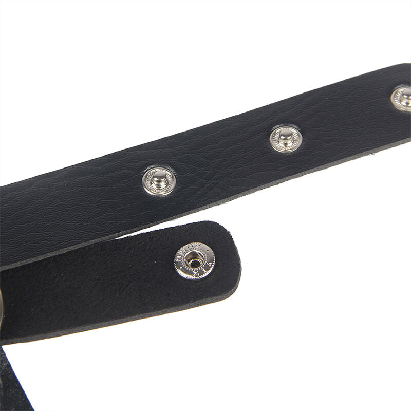 SUBBLIME - BRUSTHARNESS LEDERKETTEN SCHWARZ EINHEITSGRÖSSE – BDSM-Zubehör Bild 8