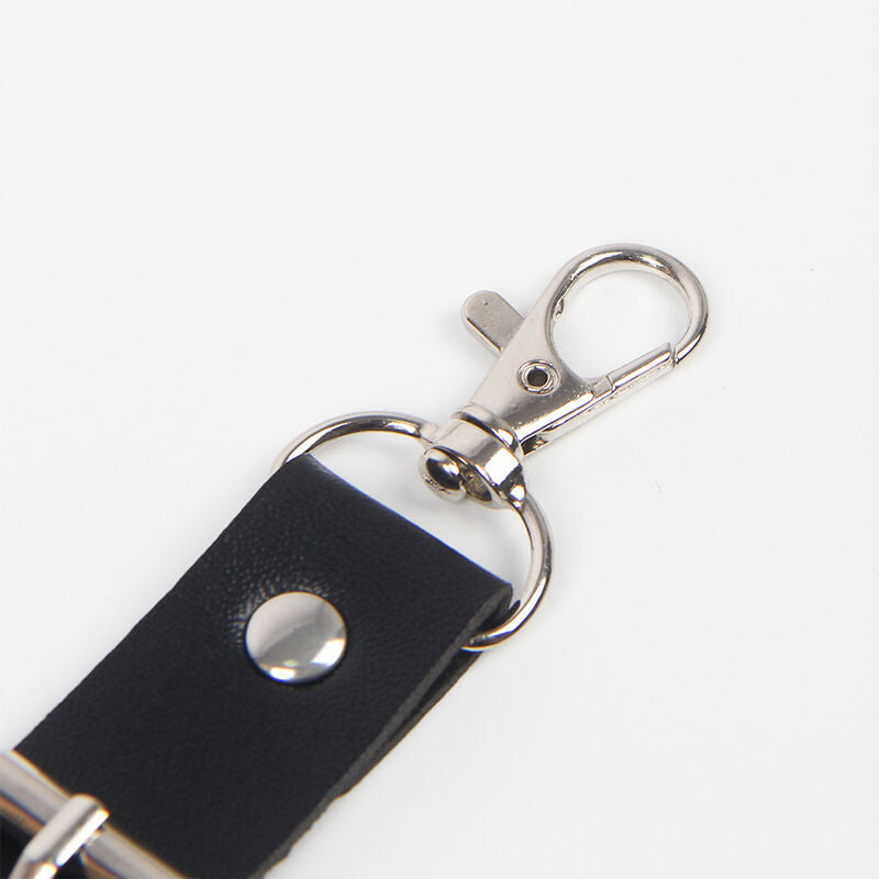 SUBBLIME - GÜRTEL UND STRUMPFBAND MIT RINGEN UND KETTE DETAIL EINE GRÖSSE – Strümpfe Bild 8