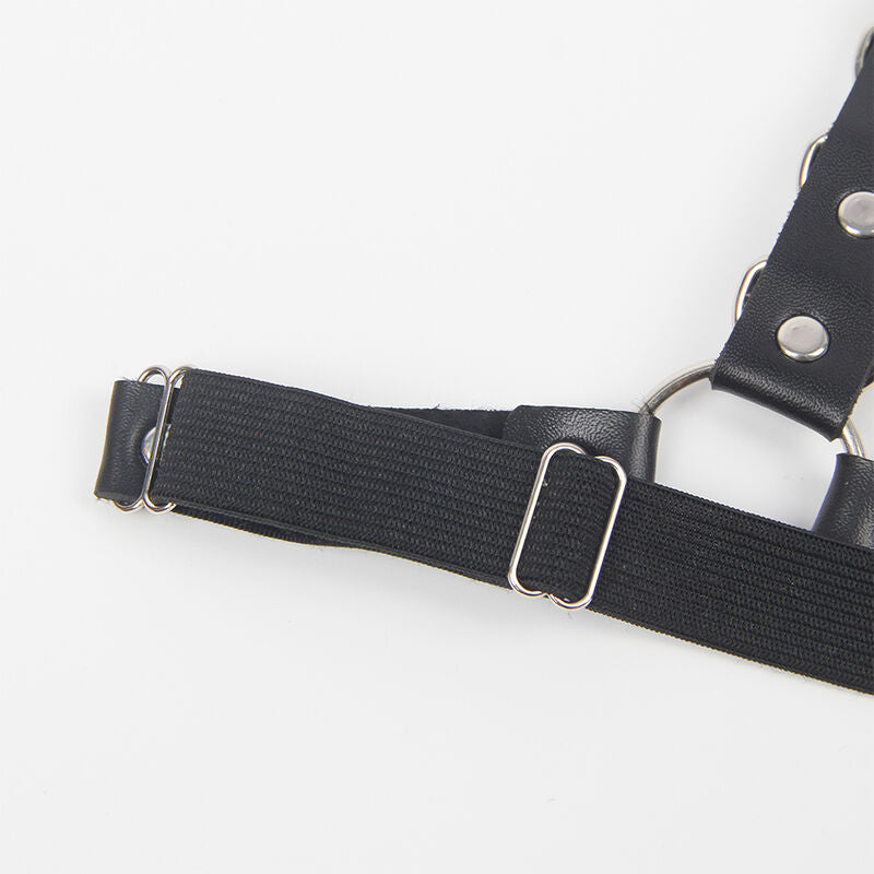 SUBBLIME - GÜRTEL UND STRUMPFBAND MIT RINGEN UND KETTE DETAIL EINE GRÖSSE – Strümpfe Bild 9