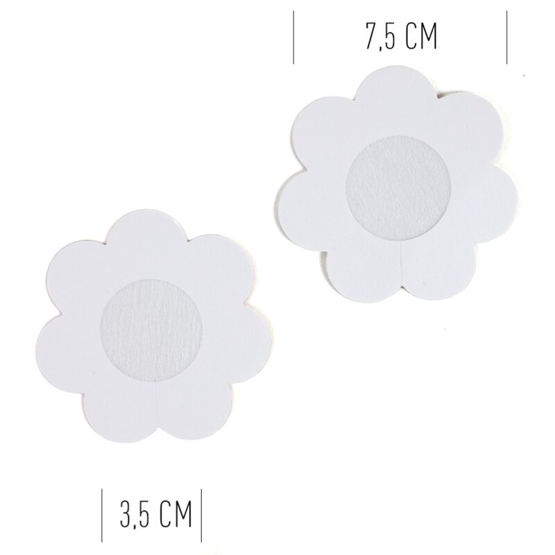 SECRET PLAY WOW TITTEN – Holographische Blumen-Nippelabdeckungen – Brust-Accessoire Bild 5