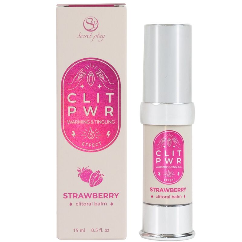 SECRET PLAY - CLIT PWR ERDBEER-KLITORIS-BALSAM Klitorisstimulator diskret online kaufen