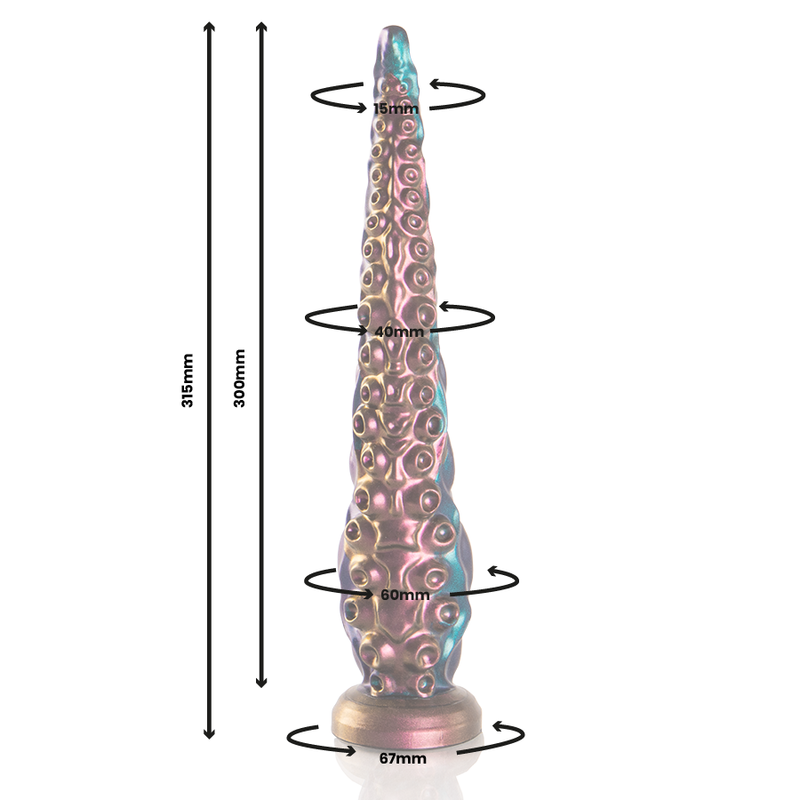 EPIC - CHARYBDIS FEINER TENTAKEL-DILDO, GROSSE GRÖSSE – Dildo Bild 4