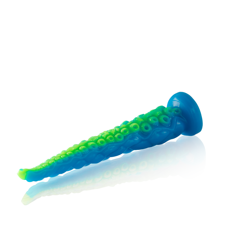 EPIC - SCYLLA FLUORESZIERENDER DÜNNER TENTAKEL-DILDO, KLEINE GRÖSSE – Dildo Bild 9